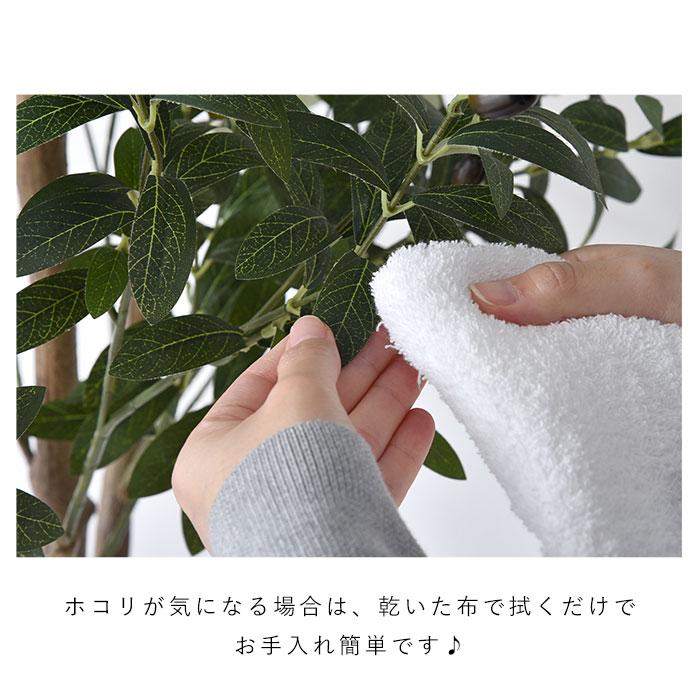 フェイクグリーン 大型 玄関 オリーブ オリーブの木 150cm 鉢植え おしゃれ 新築祝い スリム 人工観葉植物 観葉植物 フェイク インテリア リアル プランター 枝の画像
