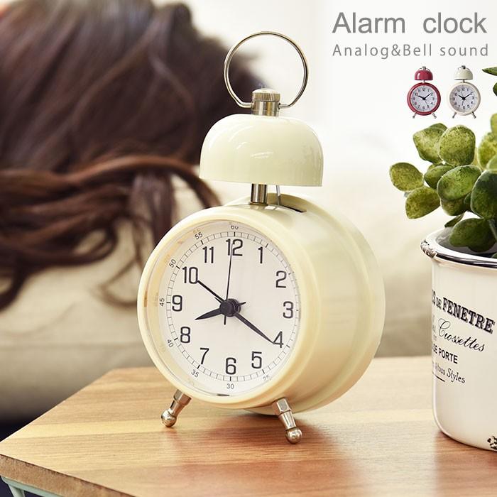 目覚まし時計 置き アナログ 大音量 おしゃれ かわいい 連続秒針 シンプル 19 165 おしゃれ 北欧 収納棚 Albero 通販 Yahoo ショッピング