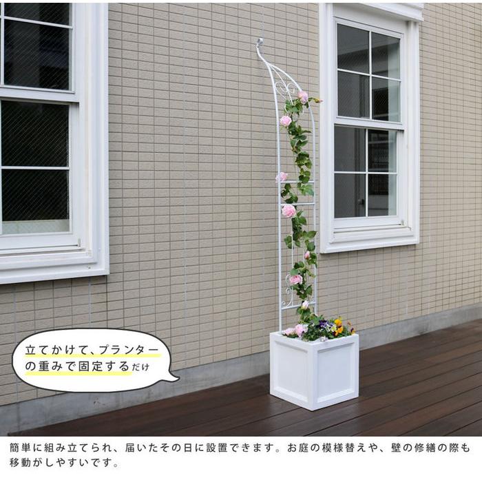ガーデンアーチ 幅55cm ローズアーチ バラクレマチスアーチ 園芸