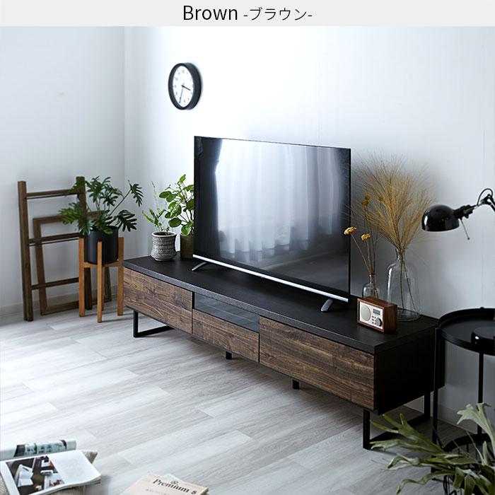 完成品 日本製 テレビ台 ローボード 幅180cm おしゃれ 国産 ロータイプ テレビボード 50型 55型 60型 65型 42インチ 55インチ 60インチ 大型 TVボード TV台 薄型｜alberoshop｜17