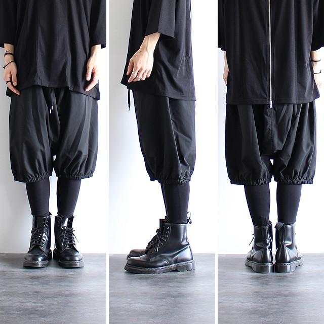 フェイクレイヤードパイレーツパンツ | メンズスカートなど