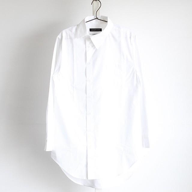 ロングシャツ メンズ モード ビッグシャツ モード系 白 ホワイト 変形