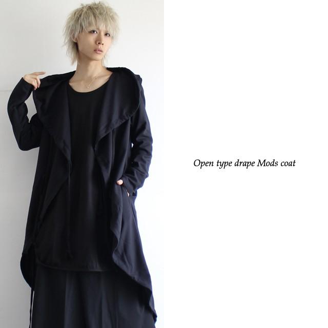 モッズコート メンズ コーディガン パーカー ライトアウター 長袖 秋 冬 春 ロング モード系 ブラック 黒 個性的 日本製 国産 中性的 ユニセックス レディース Albino 通販 Yahoo ショッピング