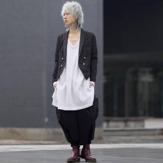 チョーカー メンズ レディース ネックレス シルバー 本革 鹿革 白 ホワイト 蛇 スネーク モード系 アクセサリー ジュエリー ユニセックス 中性的 個性的 105 Albino 通販 Yahoo ショッピング