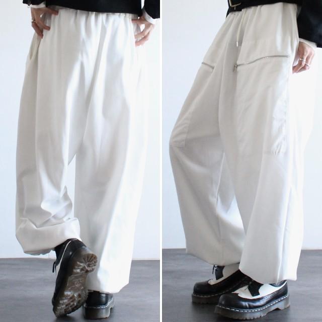 archive 00s ワイドパンツ サルエル 亜熱帯 白 シンヤコズカ 風
