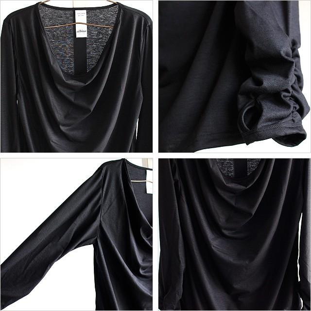 カットソー メンズ ドレープ 指穴 モード系 サロン系 日本製 国産