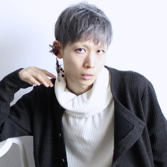 イヤーフック メンズ レディース イヤーカフ セット ドライフラワー ピアス モード系 アクセサリー ジュエリー デザイナーズ ユニセックス 中性的 個性的 Albino 通販 Yahoo ショッピング