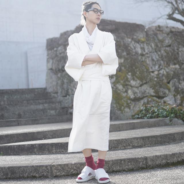 オールインワン ワンピース メンズ 浴衣 和服 着物 和装 甚平 モード系
