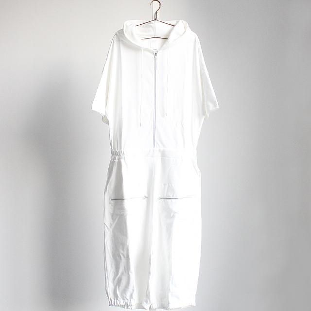 オールインワン ワンピース メンズ パーカー 作業着 つなぎ モード系
