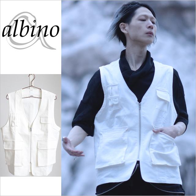 ベスト メンズ ワークベスト フィッシング ミリタリー モード系 ホワイト 白 サロン系 日本製 国産 個性的 オリジナル ブランド ユニセックス レディース 中性的 65 Off 送料無料