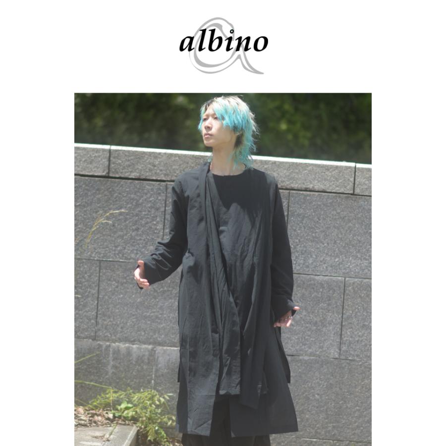 ロングシャツ メンズ ワンピース 長袖 ワンピシャツ シャツワンピ