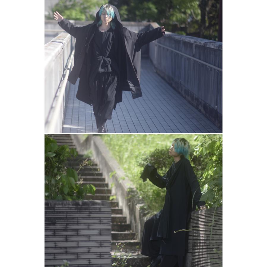 ロングシャツ メンズ ワンピース 長袖 ワンピシャツ シャツワンピ