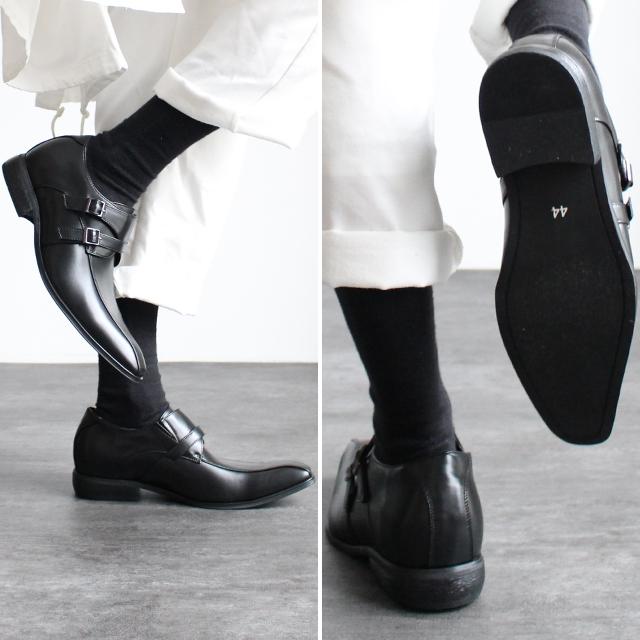 ドレスシューズ メンズ ビジネスシューズ 革靴 モカシン モンク