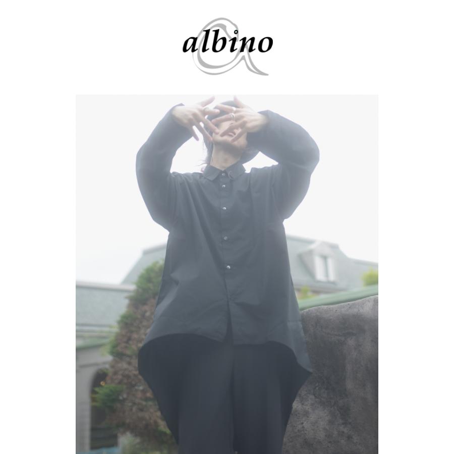 ロングシャツ メンズ モード ビッグシャツ ワンピ モード系 黒