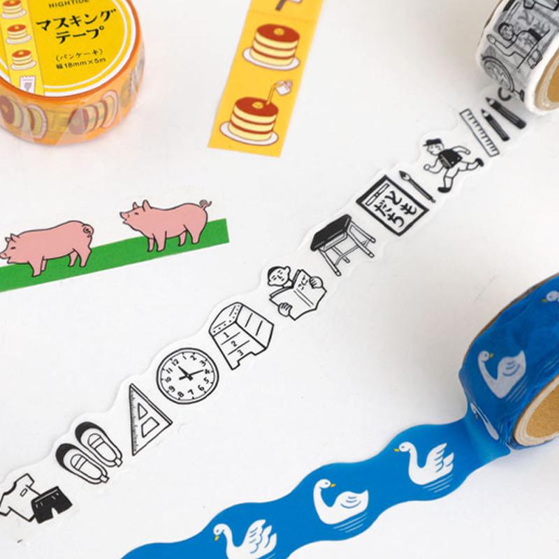 HIGHTIDE（ハイタイド） DZ030 マスキングテープ レトロ D パンケーキ