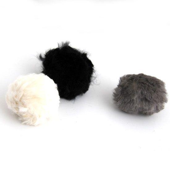 猫のおもちゃ 小さな毛玉のボール♪ ベビーファーボール : albiot