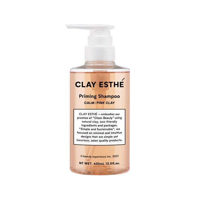 CLAY ESTHE クレイエステ プライミング シャンプー ピンククレイ 400ml