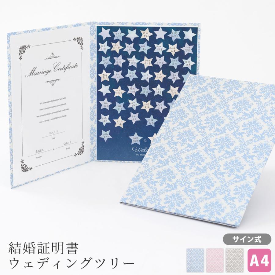 結婚証明書 ゲスト参加型 サイン 誓約書 誓いの言葉 チャペル式 結婚式
