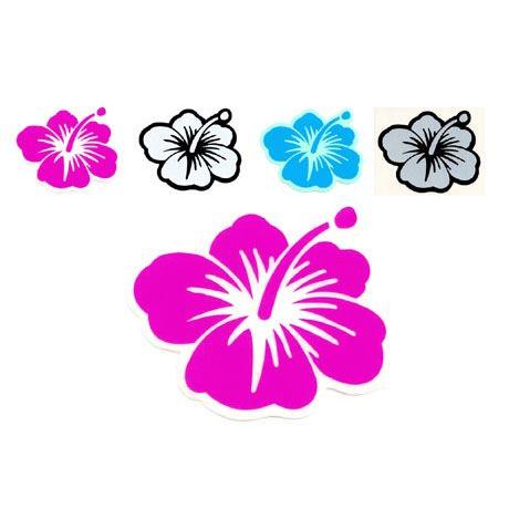 ハイビスカス Mサイズ 車用 カーステッカー かわいい ステッカー あるふぁここ プラザ店 通販 Yahoo ショッピング