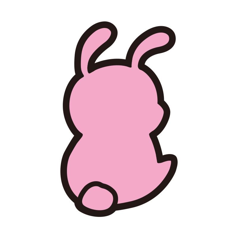 車用 うしろ姿ブラザーズ ステッカー うさぎ ウサギ 兎 かわいい A 31 5a224 あるふぁここ プラザ店 通販 Yahoo ショッピング