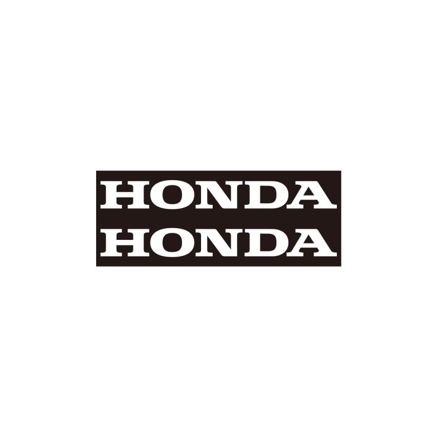期間限定送料無料】 ホンダ ロゴ ステッカー HONDA Sサイズ ホワイト ブラック レッド ２枚入り 抜き文字タイプ 5HI901sop 