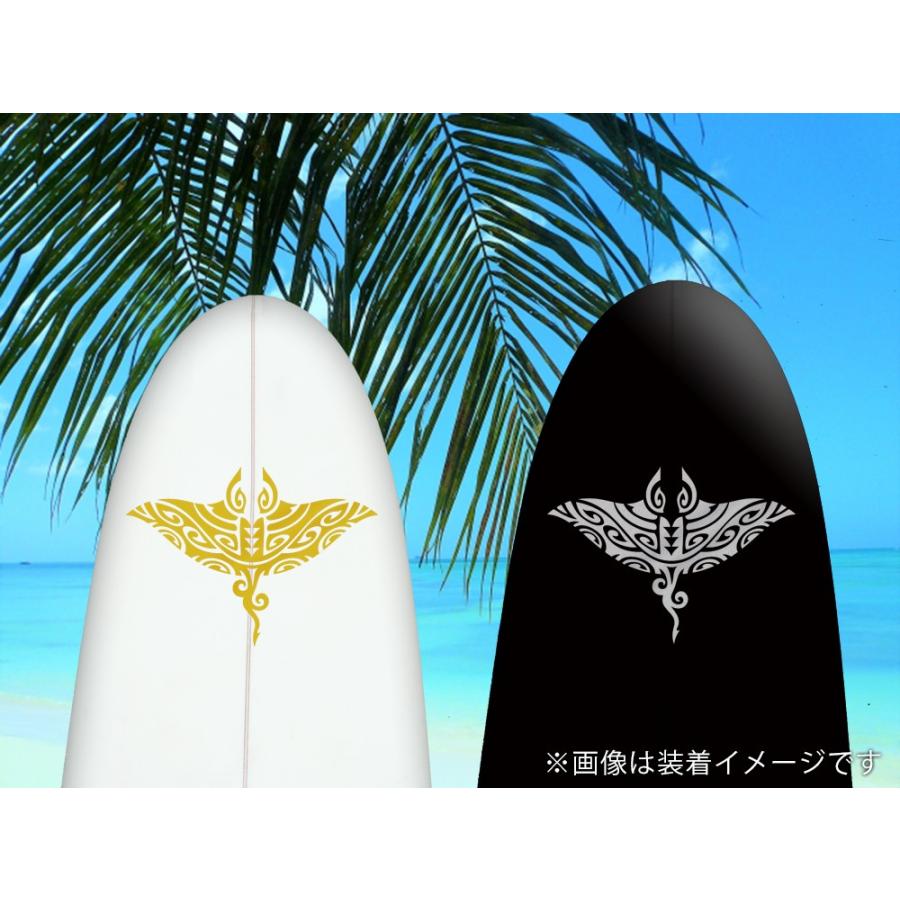 車 サーフボード オリジナル ハワイアン ステッカー 古典トライバル