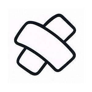 バンソーコー 絆創膏 カットバン ステッカー 車補修セット カー用品 キズ 傷隠し A 33 A 34 かわいい ステッカー A 3334set あるふぁここ プラザ店 通販 Yahoo ショッピング