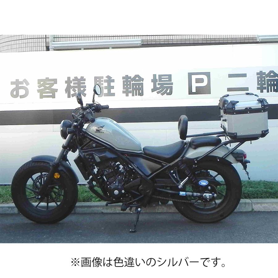 COOCASE（クーケース） バイク用 リア アルミ トップケース Q1 45L