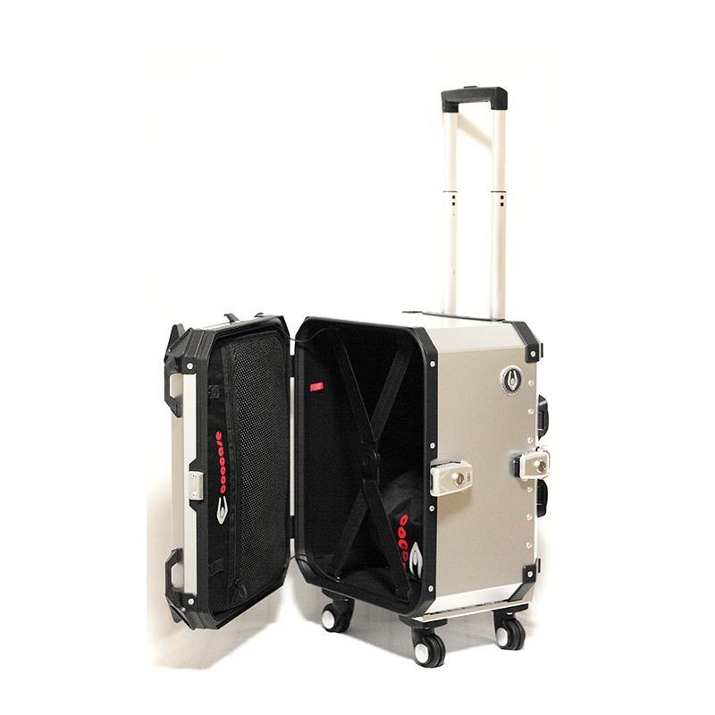 COOCASE（クーケース） バイク用 アルミトップケース Q1 トロリー 55L