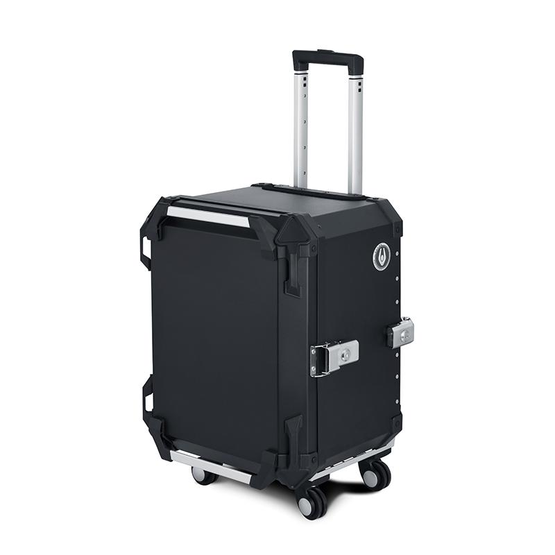 COOCASE（クーケース） バイク用 アルミトップケース Q1 トロリー 55L
