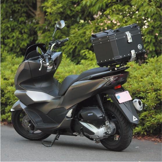 COOCASE（クーケース） バイク用 アルミトップケース 45L ブラック