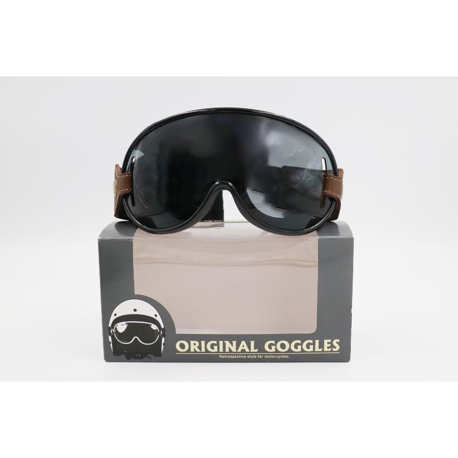 godblinc オリジナルゴーグル2 ブラックフレーム レンズライトスモーク