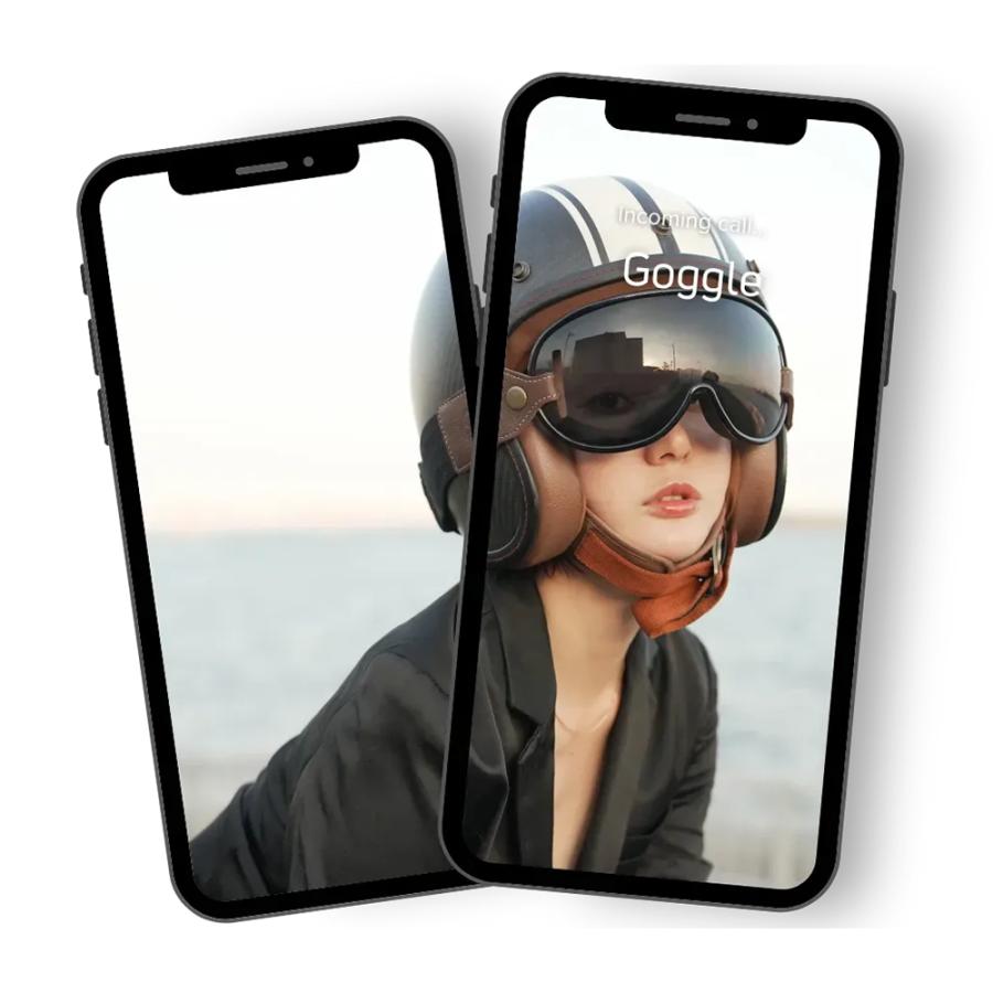 godblinc オリジナルゴーグル2 ブラックフレーム レンズライトスモーク