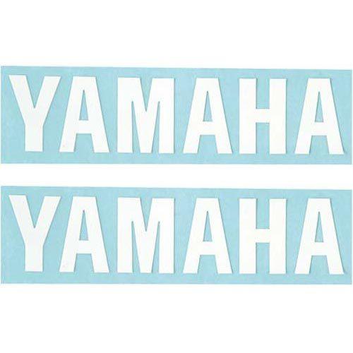 YAMAHA ヤマハ ロゴ  ステッカー セット  Lサイズ 2枚入り 抜き文字タイプ  カラー4色  ワイズギア  Q5KYSK001T-Lop｜alcoco-plaza｜02