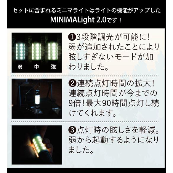 5050WORKSHOP ミニマライト レトロシェード シングルランプセット MINIMALIGHT2.0 1個 RETROSHADE1個 MINITRIPOD S1個 BALLHEAD1個 SCREWADAPTOR1個 | 5050WORKSHOP | 08