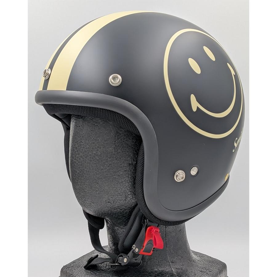 スマイリー godblinc ゴッドブリンク Smiley Face ジェットヘルメット