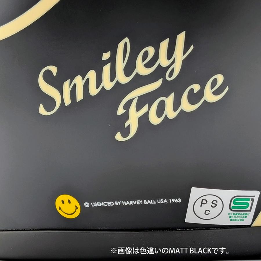 スマイリー godblinc ゴッドブリンク Smiley Face ジェットヘルメット