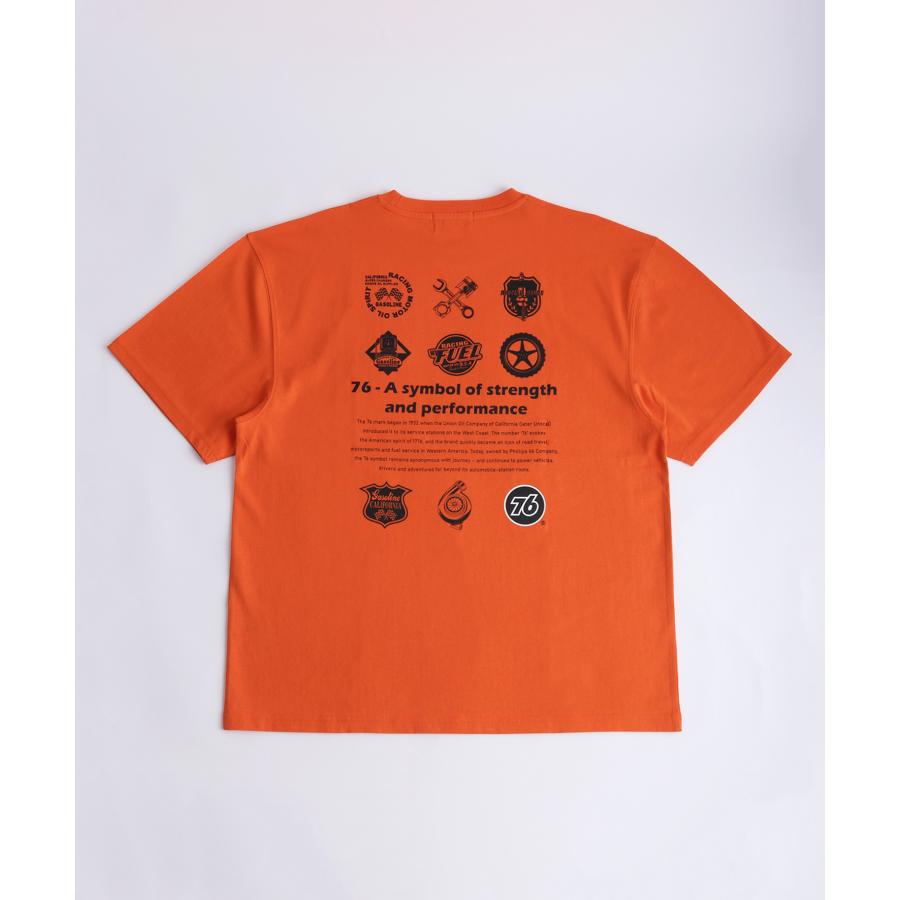 76 Lubricants 76UNION Tシャツ Type A ロゴマーク SK76005 : あるふぁ