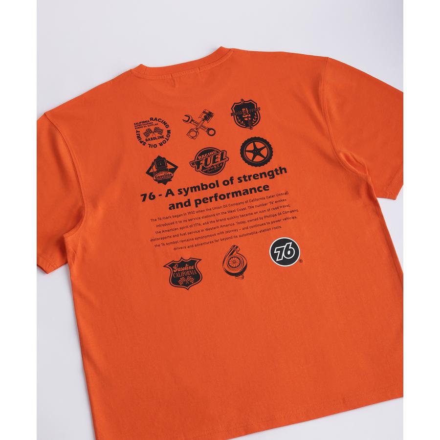 76 Lubricants 76UNION Tシャツ Type A ロゴマーク SK76005 : あるふぁ
