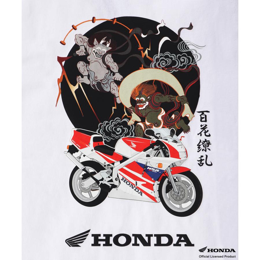 ココページ ホンダ（HONDA） HONDA×百花繚乱 Tシャツ 風雷×NSR250 SKHH004 : ある