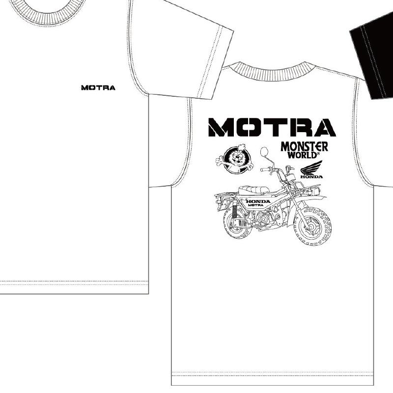 ホンダ（HONDA） HONDA×MONSTER WORLD MOTRA Tシャツ SKHM004 : ある