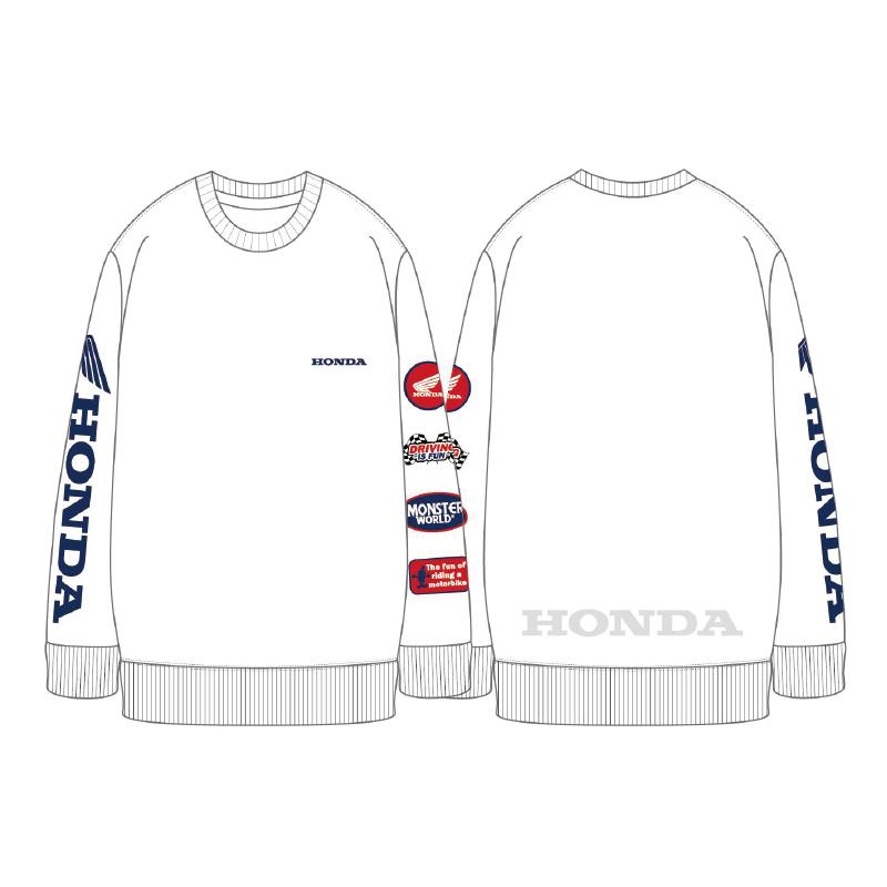 HONDA×MONSTER WORLD トレーナー A SKHM010_11