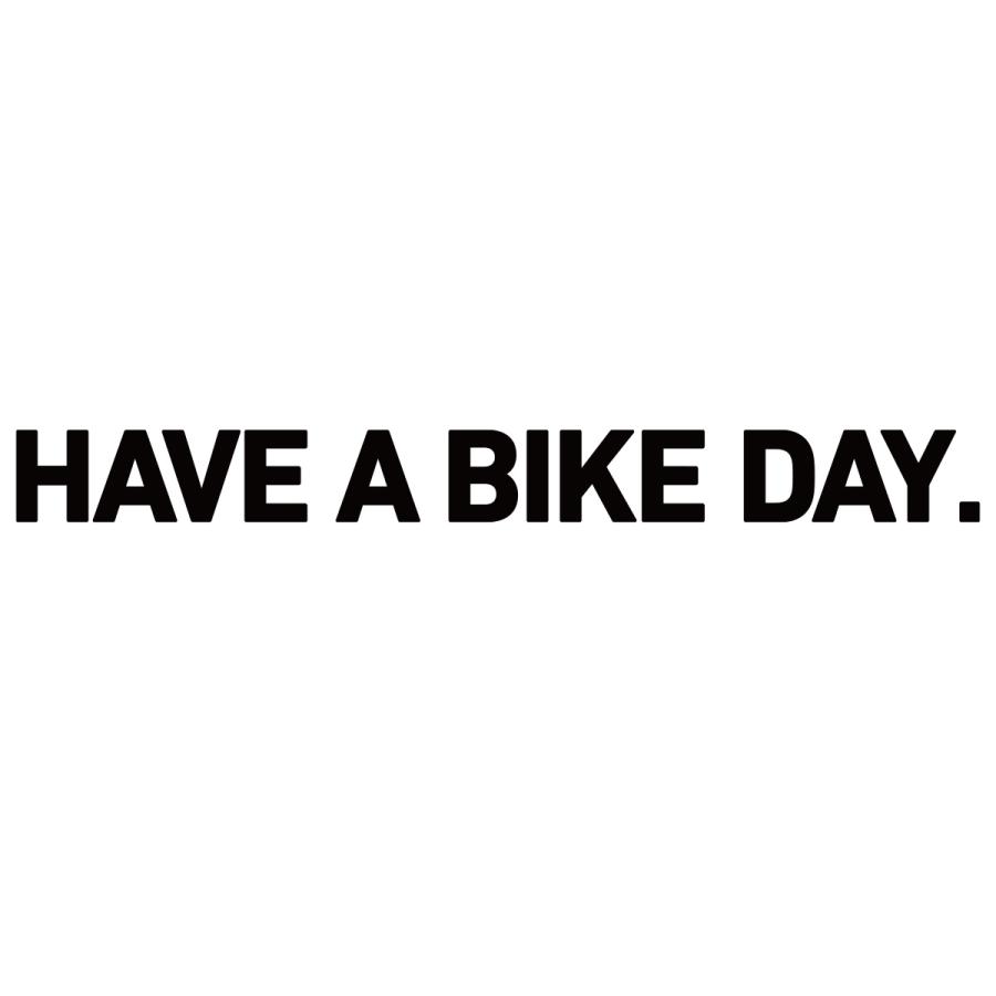HAVE A BIKE DAY.ステッカー HABD STRAIGHT LOGO 抜き文字タイプ