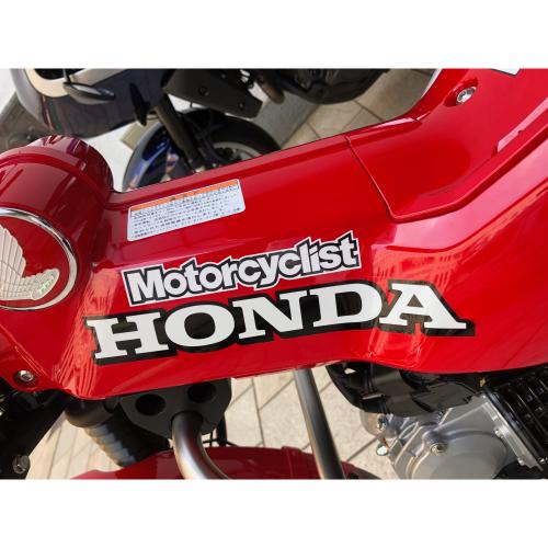 Motorcyclist モーターサイクリスト ステッカー ロゴアウトライン M