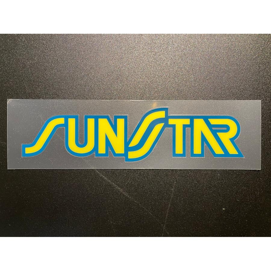 SUNSTAR（サンスター） ステッカー 抜き文字ステッカー Lサイズ