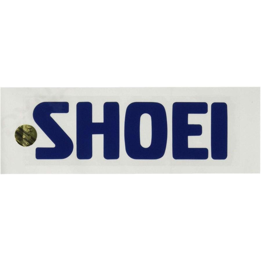 SHOEI 東洋マーク ショウエイ ステッカー ネイビー 切り文字タイプ