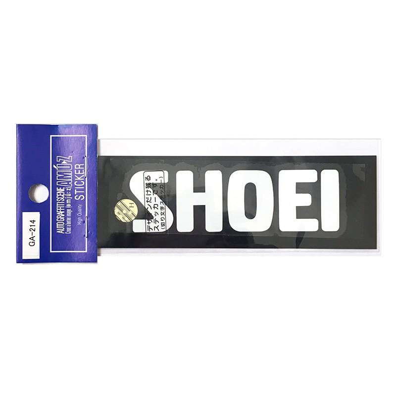 SHOEI 東洋マーク ショウエイ ステッカー ホワイト 切り文字