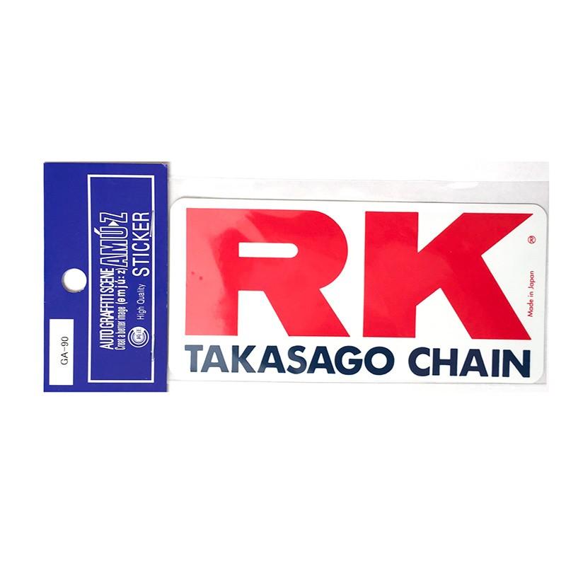 NGK 東洋マーク RK アールケー TAKASAGO CHAIN ステッカー