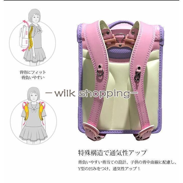 ランドセル A4ファイル対応 女の子 男の子 入学 スクールバッグ キッズランドセル 6年保証 子供用 おしゃれ　丈夫　新発売　新アイテム_9