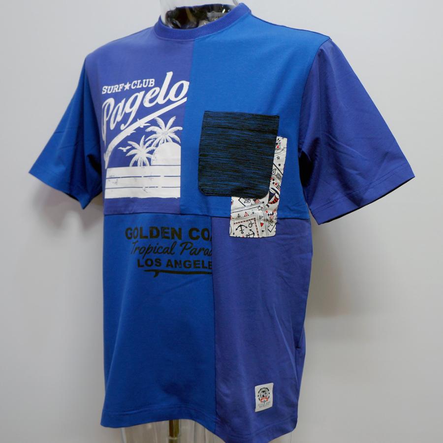 PAGELO パジェロ 21 春夏 SS 新作・半袖Tシャツ(M)(L)(LL)11-2507-07-47｜aldo-youhin｜03